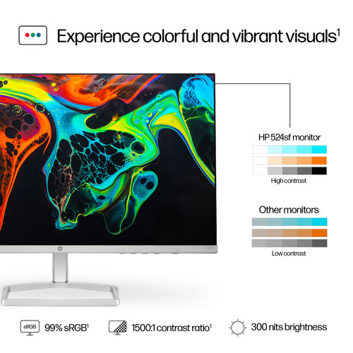 HP Series 5 23.8 inch FHD Monitor - 524sf HP Series 5 23.8 inch FHD Monitor - 524sf